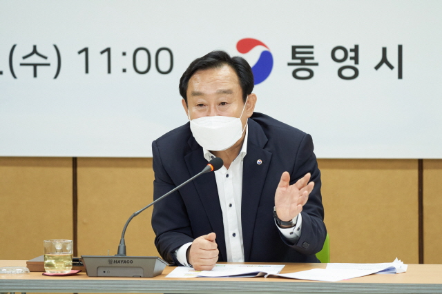 천영기 통영시장, 민선8기 출범 기자 간담회 개최