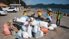 통영환경운동연합, 해양쓰레기 정화작업 펼쳐